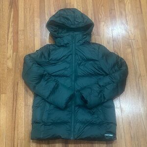 Lands' End Dark Green Puffer Jacket